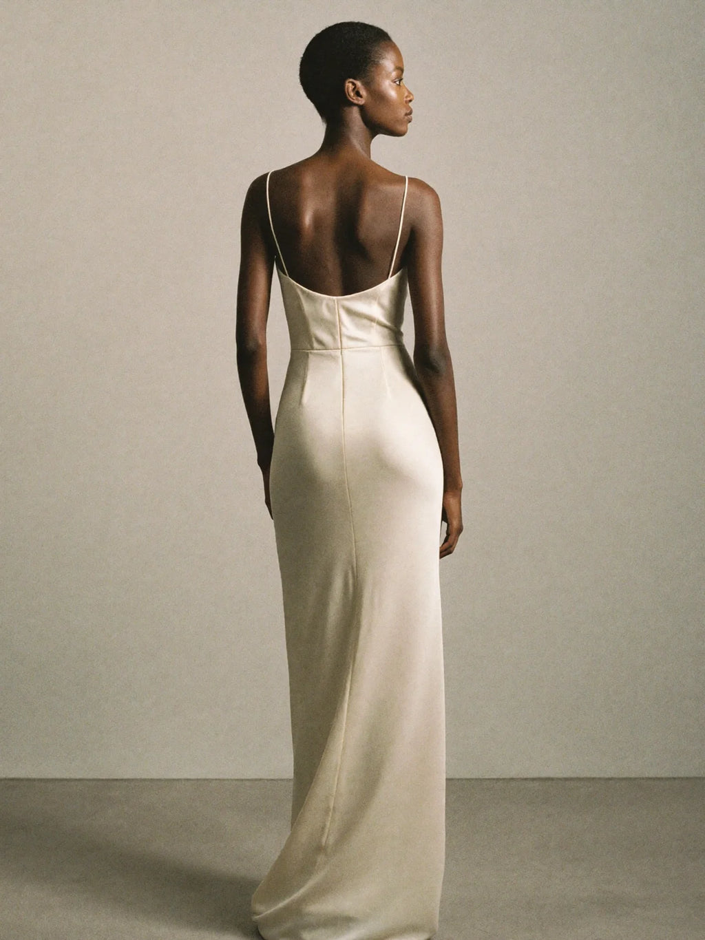 Ellie — Scoop-Neck Slip Gown