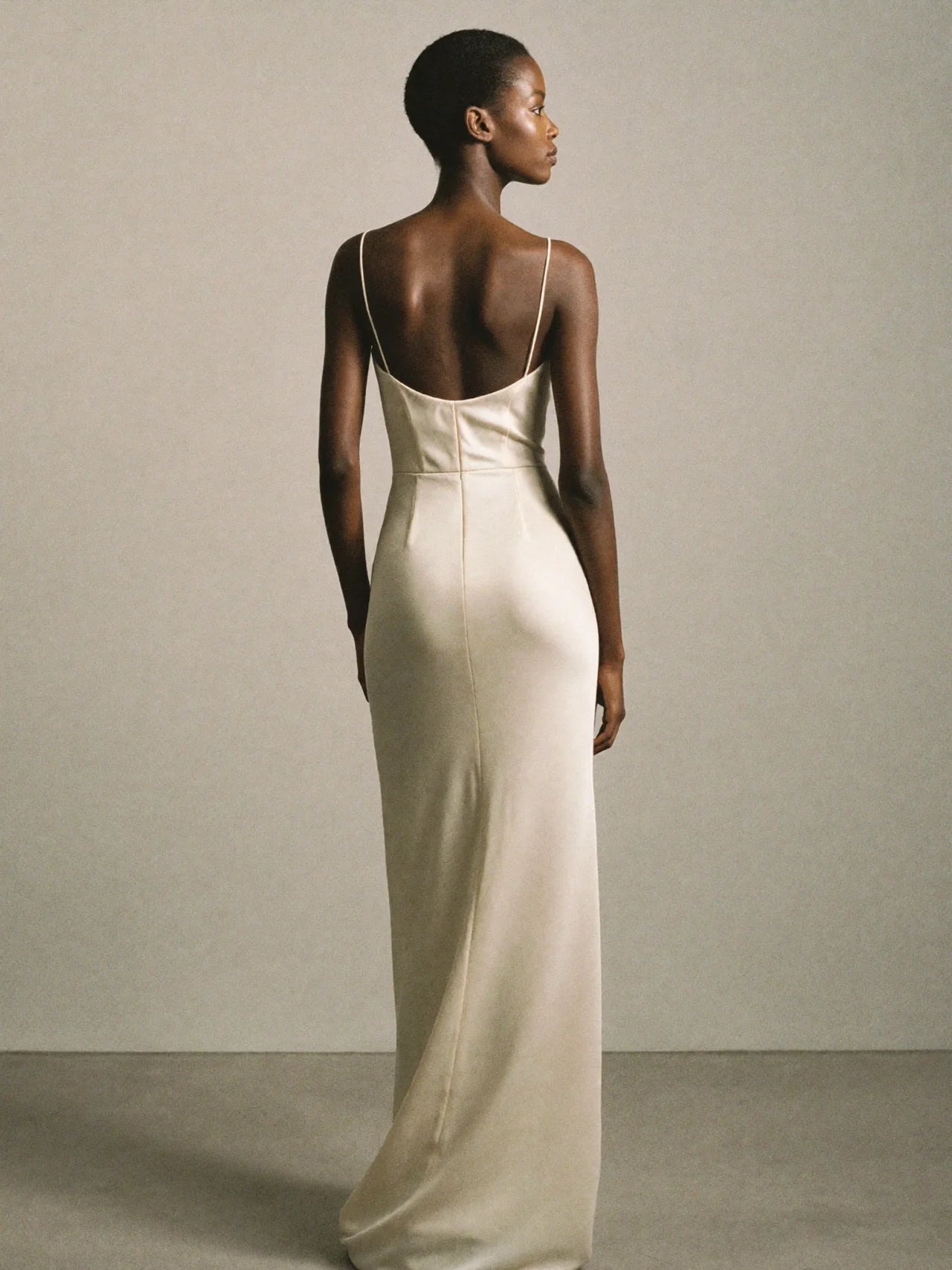 Ellie — Scoop-Neck Slip Gown